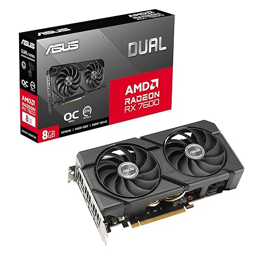 ASUS RX 7600 8GB (oc oc edition)