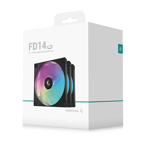 DeepCool 140mm-fan (argb black triple fan)