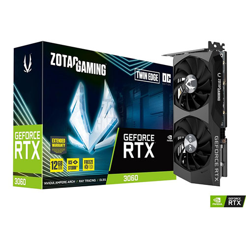 Zotac RTX 3060 12GB (gaming oc twin edge)