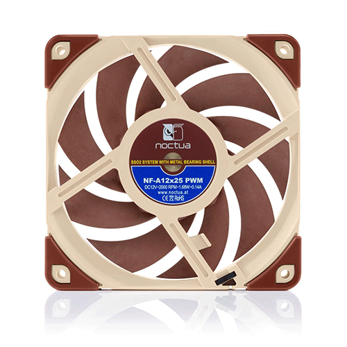 Noctua 120mm-fan (pwm)