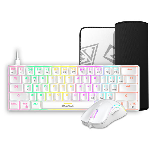 keyboard (combo mechanical rgb white)