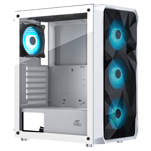 Ant case-atx (gaming white)
