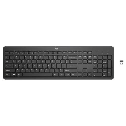 keyboard (black wireless)