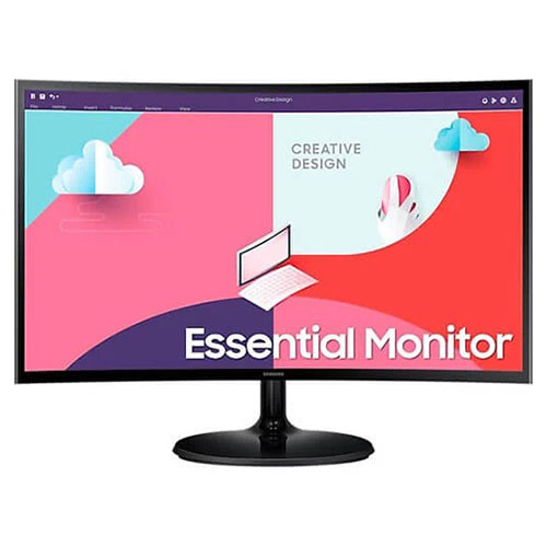 Samsung fhd-monitor (24in curved)
