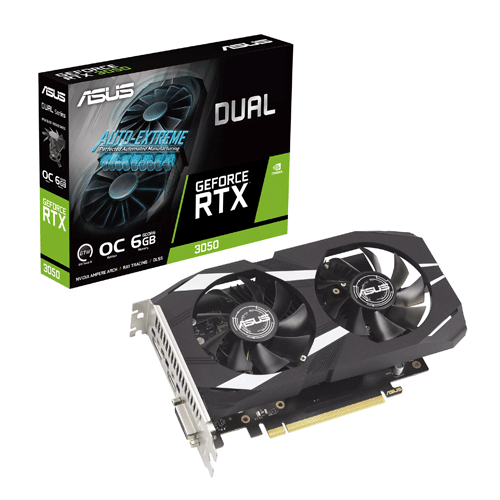 ASUS RTX 3050 6GB (oc oc edition)