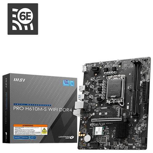 MSI H610 [PRO-H610M-S-WIFI] (matx)