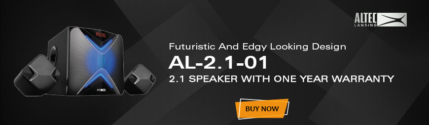 Altec Lansing 2.1 Speaker (AL-2.1-01)