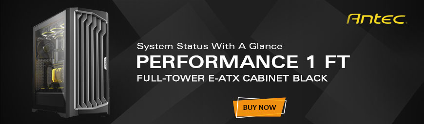 Antec Performance 1 FT Full-Tower E-ATX Cabinet Black
