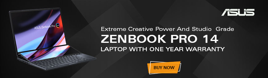Asus Zenbook Pro 14 Duo OLED 14.5 inch Laptop UX8402VU-MZ551WS (Intel Core i5-13500H, RTX 4050 6GB GDDR6, 16GB LPDDR5, 1TB SSD, Win 11 Home, MS Of