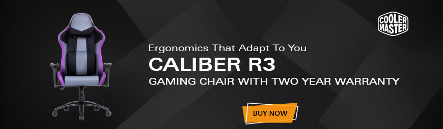 Cooler Master CALIBER R3 Gaming Chair Purple
