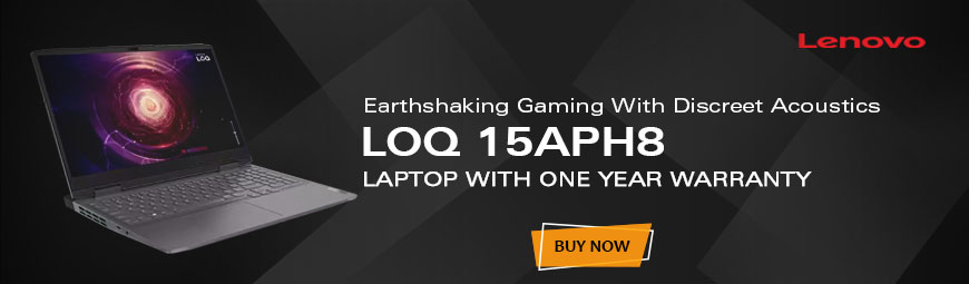 Lenovo LOQ 15APH8 15.6 inch Laptop (Ryzen 7 7840HS, 4060 8GB, 2x8GB DDR5 5600, 512GB SSD, Win 11 Home)