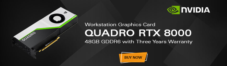NVIDIA Quadro RTX 8000 Workstation Graphics Card
