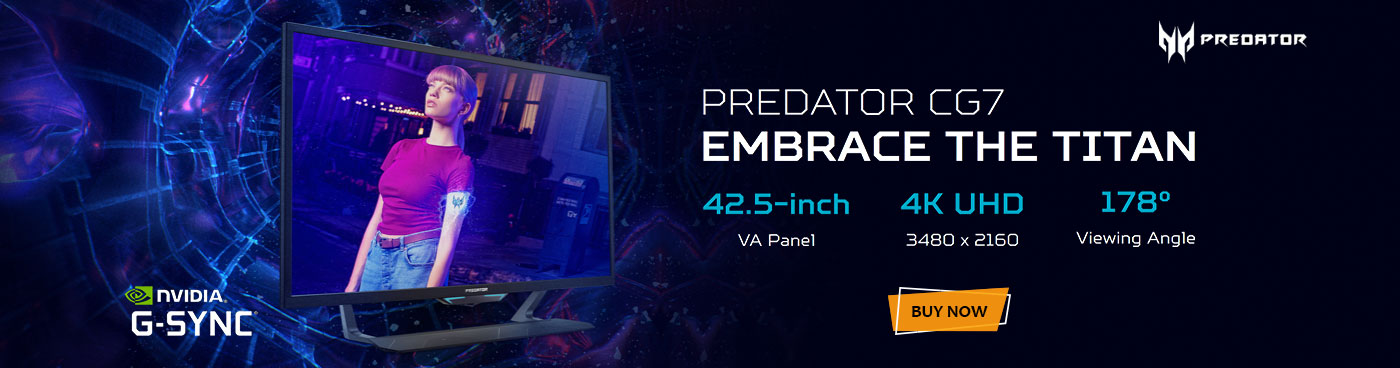 Acer Predator CG437K 42.5 Inch 4K UHD Gaming Monitor