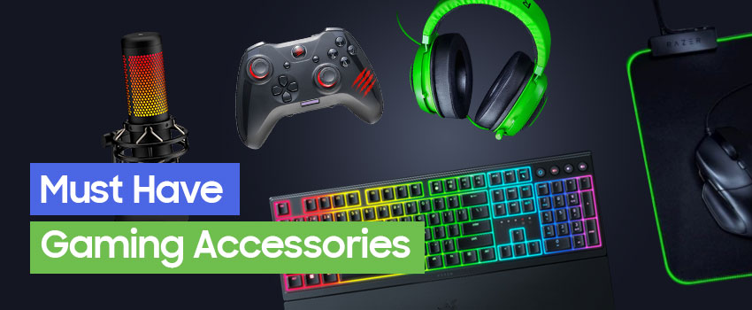 31 Must-Have Gaming Accessories for an Ultimate Gaming Setup!