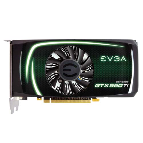 eVGA GeForce GTX550 Ti 2048MB GDDR5 NVidia PCI E Graphic Cards (02G-P3-1559-KR)