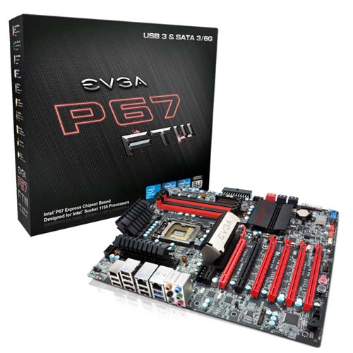 eVGA P67 FTW 16GB DDR3 Intel Motherboard (160-SB-E679-KR)