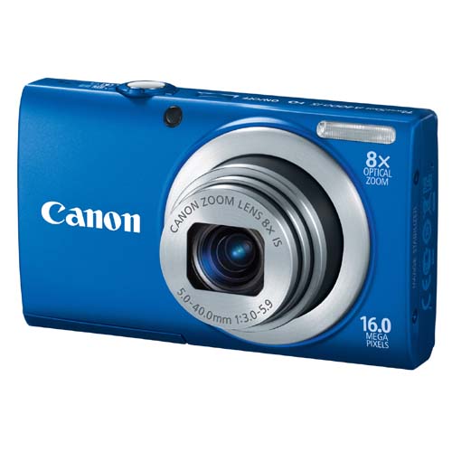 Canon PowerShot A4000 IS 16.0MP Digital Camera - Blue