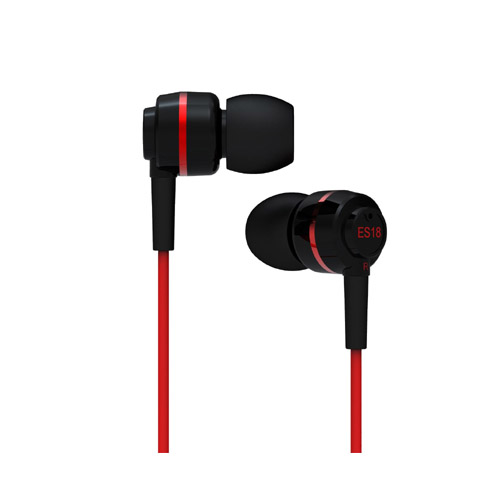 SoundMagic ES18 In-Ear-Headphone (Red-Black)