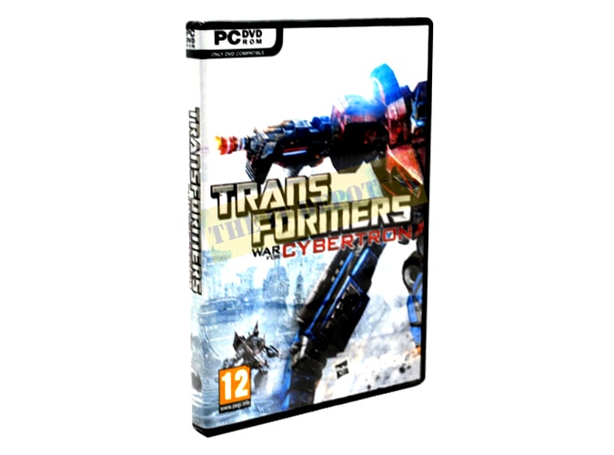 PC Game DVD of  Transformers War for Cybertron