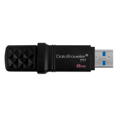 Kingston Datatraveler 111 8GB USB 3.0 Flash Drive (DT111-8GB)