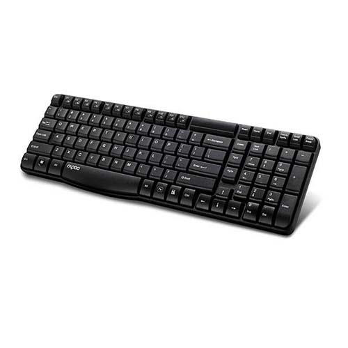 Rapoo Wireless Keyboard E1050 - Black