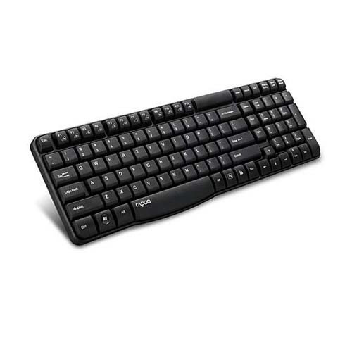 Rapoo Wireless Keyboard E1050 - Black