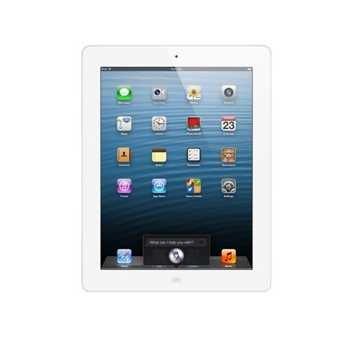 Apple iPad with Retina Display Wifi - 16GB - White (MD513HN-A)