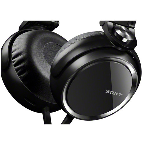 Sony Extra Bass XB Headphones - Black (MDR-XB600-B)