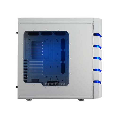 Bitfenix Colossus Window Computer Case - White (BFC-CLS-500-WWWB1-RP)
