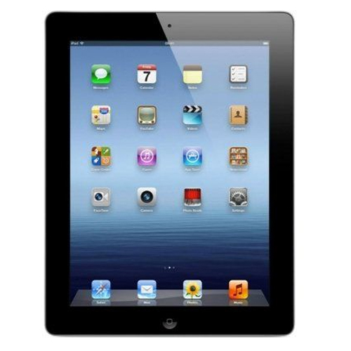 Apple iPad with Retina Display with Wi-Fi + Cellular - 16GB - Black (MD522HN-A)
