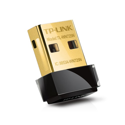 TP-Link 150Mbps Wireless N Nano USB Adapter (TL-WN725N)