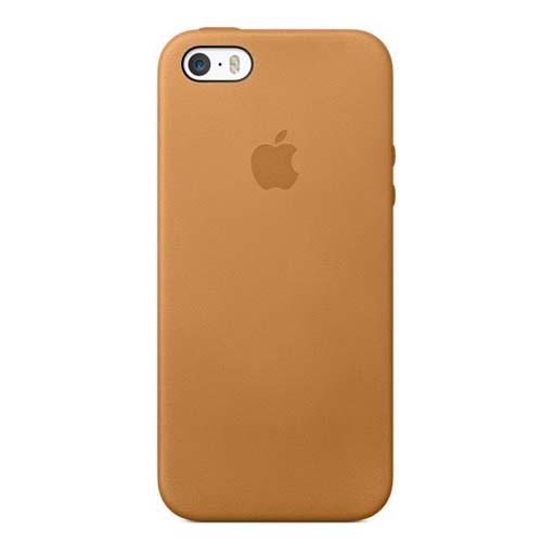 Apple iPhone 5s Case - Brown (MF041ZM-A)