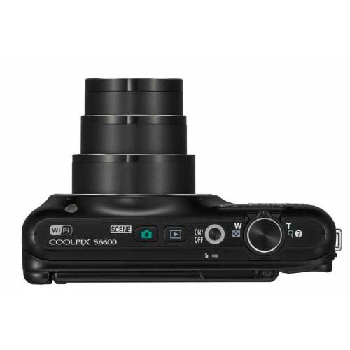 Nikon Coolpix S6600 16MP Digital Camera - Black