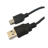 USB TO MINI 5 PIN Cable Black