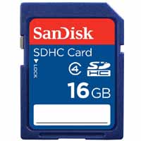 SanDisk 16GB Standard SDHC Card (SDSDB-016G-B35)