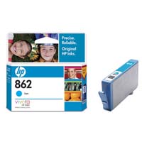 HP 862 Cyan Photosmart Inkjet Print Cartridge (CB318ZZ)
