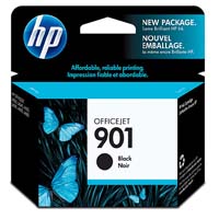 HP 901 Black Officejet Inkjet Print Cartridge (CC653A)