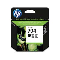 HP 704 Black Ink Cartridge (CN692AA)