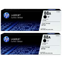 HP LaserJet 88A Dual Pack Black Print Cartridges (CC388AD)