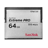 Sandisk 64GB Extreme PRO CFast 2.0 Memory Card (SDCFSP-064G-G46)