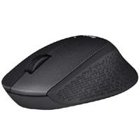 Logitech M331 Silent Plus Wireless Mouse - Black (910-004914)