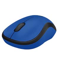 Logitech M221 Silent Wireless Mouse - Blue (910-004883)