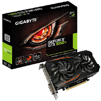 Gigabyte Geforce GTX 1050 Ti OC 4GB (GV-N105TOC-4GD)