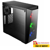 Cooler Master MasterBox Lite 5 RGB Mid Tower Case - Black (MCW-L5S3-KGNN-02)