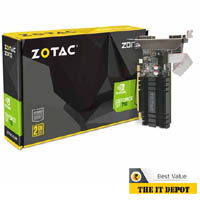 Zotac Geforce GT710 2GB DDR3 NVidia PCI E Graphic Card (ZT-71302-20L)
