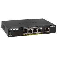 Netgear 5-Port Gigabit Ethernet Switch (GS305P)
