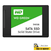 Western Digital Green PC 240GB SATA III Internal Solid State Drive (WDS240G2G0A)