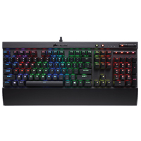 Corsair K70 LUX RGB Mechanical Gaming Keyboard - Cherry MX Silent RGB (CH-9101013-NA)