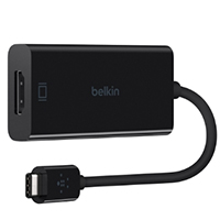 Belkin USB-C to HDMI Adapter (F2CU038BTBLK)