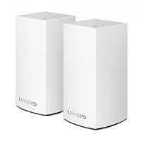 Linksys Velop Intelligent Mesh WiFi System 2-Pack White - AC2600 (WHW0102-AH)